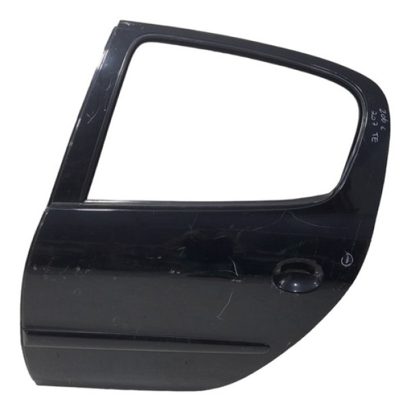 Porta Traseira Esquerdo Peugeot 206 207 2001 2002 A 2014