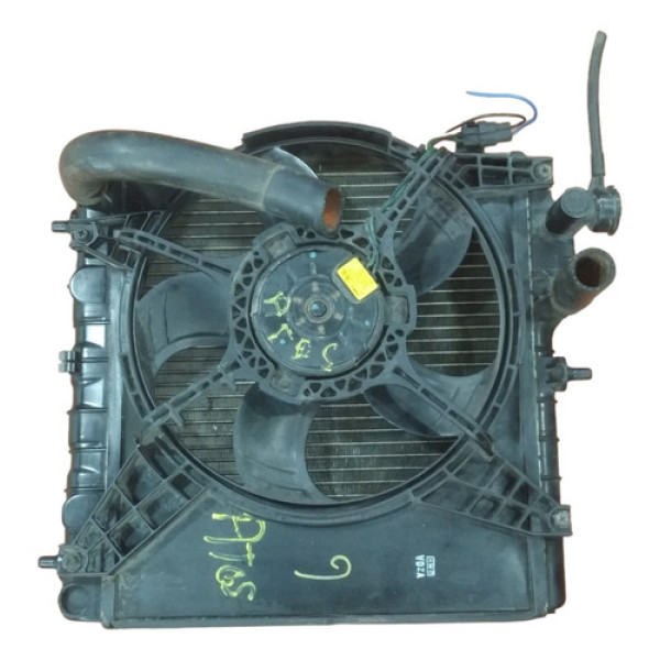 Radiador Água Manual C/ Ventoinha Hyundai Atos 1.0 1998-2000