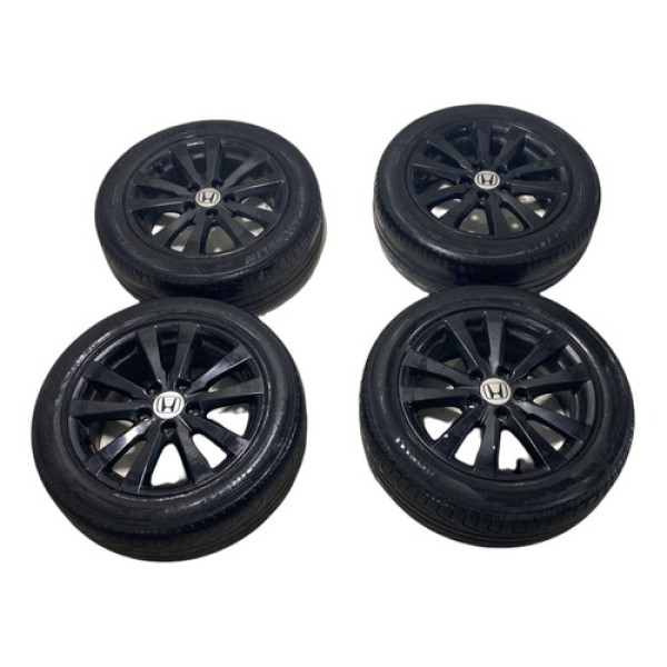 Jogo Rodas Com Pneus Honda Civic 205/55 Aro 16 5x114 2012