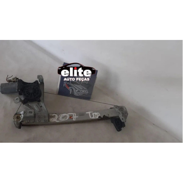 Máquina Vidro C/motor T/d Peugeot 207 2012 13 14 15 16 2017