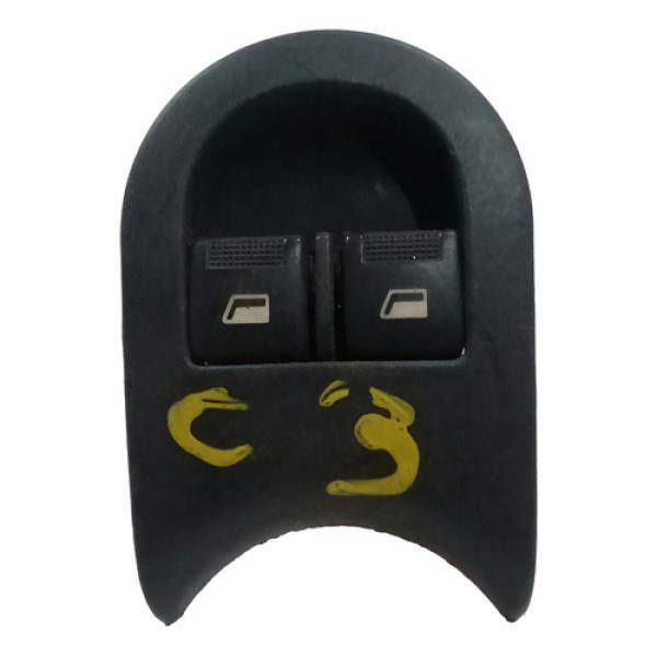 Botão Comando Vidro Elétrico C3 Tras 2004 A 2012