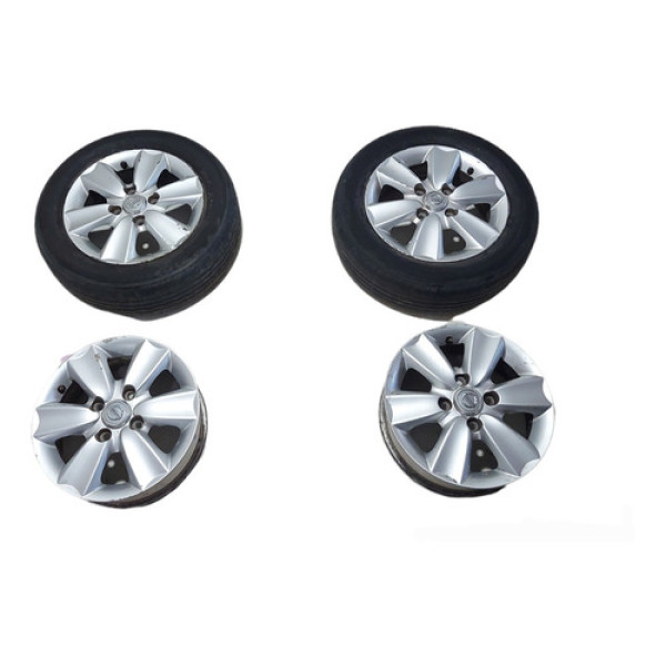 Jogo De Rodas Nissan Tiida Livina Sentra R15 4x114,3mm 
