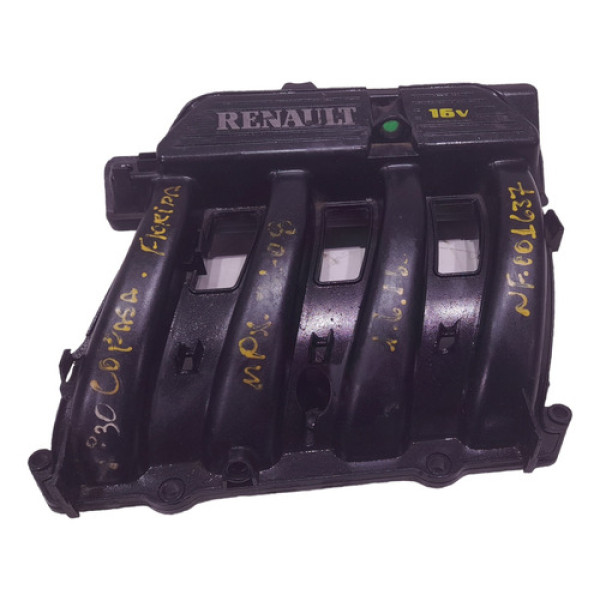 Coletor De Admissão Renault Clio 1.6 16 2006 2007 A 2012 @