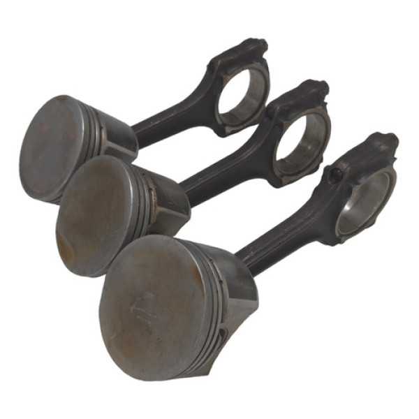 3 Pistão  E Biela  Fiat Palio Siena 1.3 8v Flex 2001 A 2005