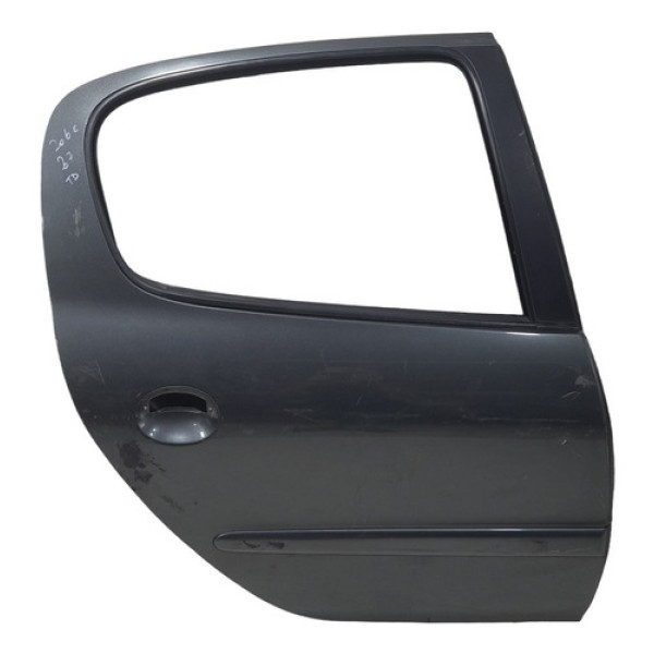 Porta Traseira Direita Peugeot 206 207 2001 2002 A 2014 @