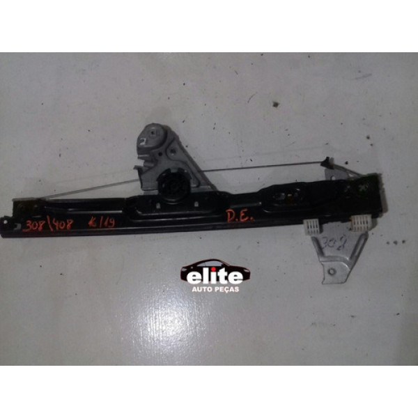 Máquina De Vidro Sem Motor 308 408 2016 2017 2018 2019 Diant