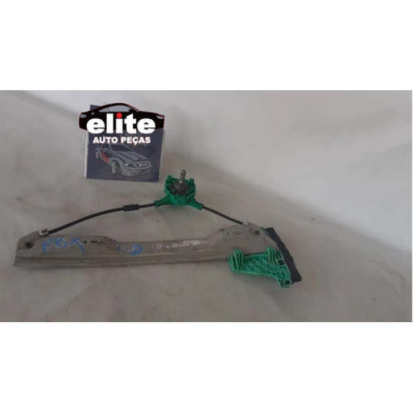 Máquina Vidro Manual D/d Fox 2011 2012 13 14 2015 2016 2017