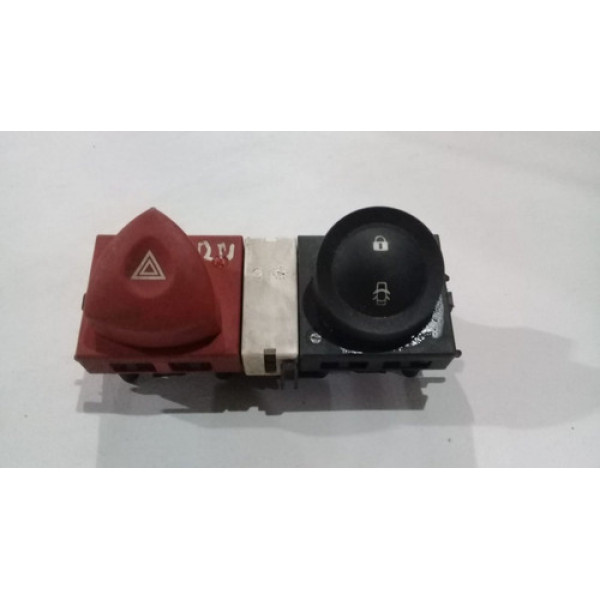 Botão Trava Alerta Megane Grand Tour 2007/2013 Cód8200407415