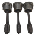 3 Pistão  E Biela  Fiat Palio Siena 1.3 8v Flex 2001 A 2005