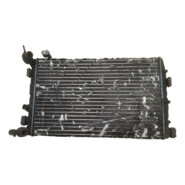 Radiador Água Manual C/condensador Vw Fox Gol Polo 2008-2017