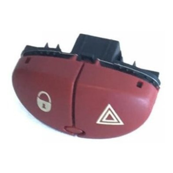 Botão Interruptor Pisca Alerta Trava Peugeot 206 2003 A 2010