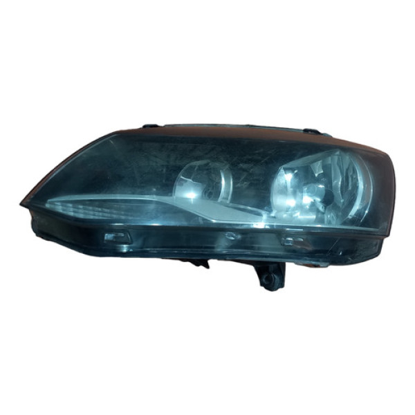 Farol Mascara Negra Foco Duplo Lado Esquerdo Fox 2010 A 2014