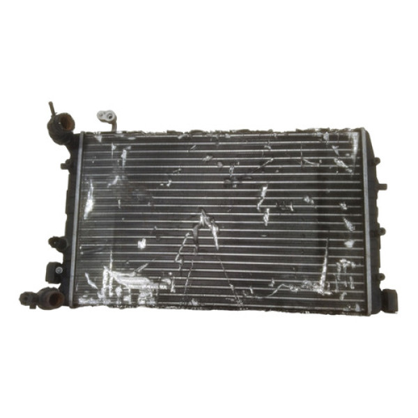 Radiador Água Manual C/condensador Vw Gol Fox Polo 2008-2017