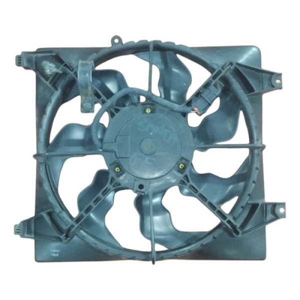 Ventoinha Motor Radiador C/defletor Santa Fé 2.7 2007 A 2010