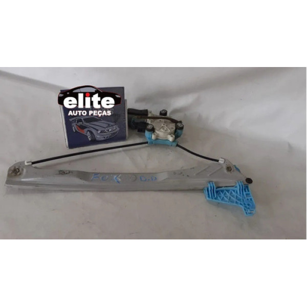 Máquina Vidro Manual D/d Fox 2007 2008 2009 2010