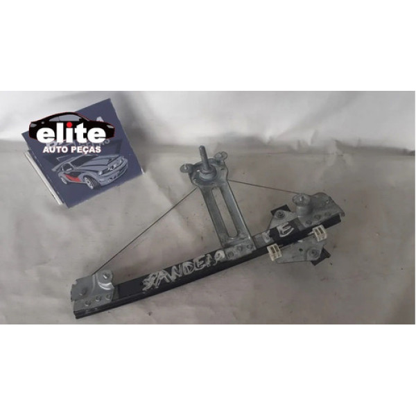 Máquina Vidro Manual Traseiro Esquerdo Sandero Original