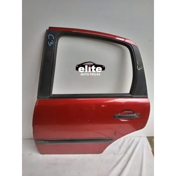 Porta Traseira Esquerda C3 2004 A 2010 Orig