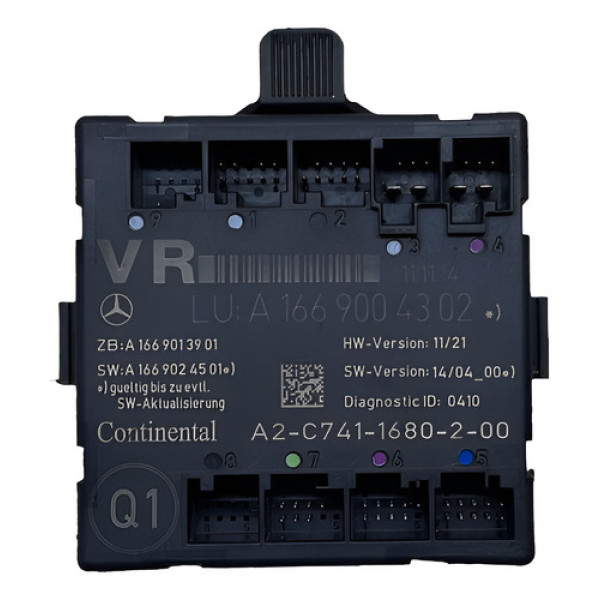 Módulo Porta Dianteira Direita Mercedes Gla 200 2014 A 2018