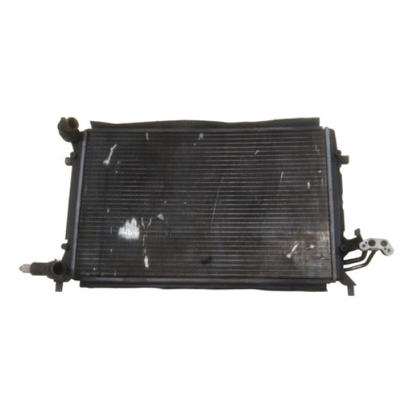 Radiador Água Manual C/ Condensador Vw Jetta 2.5 2007 A 2011