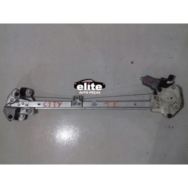 Máquina De Vidro Eletrica Original City 2014 2015 Traseiro E