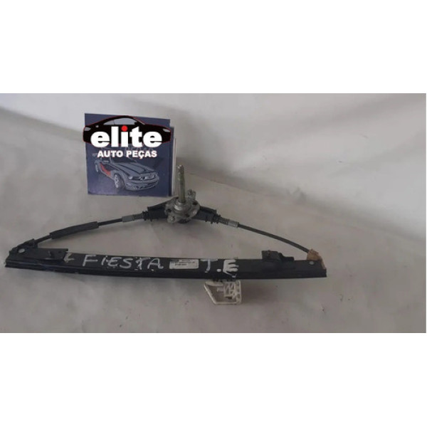 Máquina Vidro Manual T/e Fiesta 2006 07 08 09 10 11 2012
