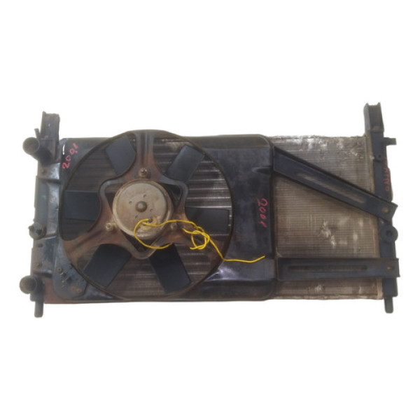 Radiador Água Manual C/ventoinha Fiat Fiorino 1.3 1991-2004
