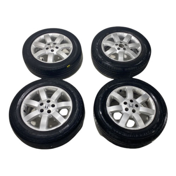 Jogo Rodas Com Pneus Honda Cr-v 225/65 Aro 17 5x114. 2007