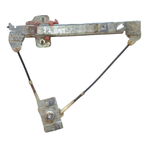 Máquina Vidro Manual Traseira Esquerda Fiat Uno 1994 A 1999