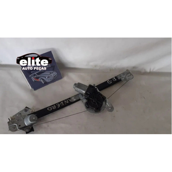 Máquina Vidro C/motor D/d Logan Sandero 2007 08 09 10 2011