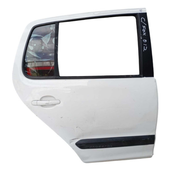 Porta Traseira Direita Vw Crossfox 2010 2011 2012 A 2014