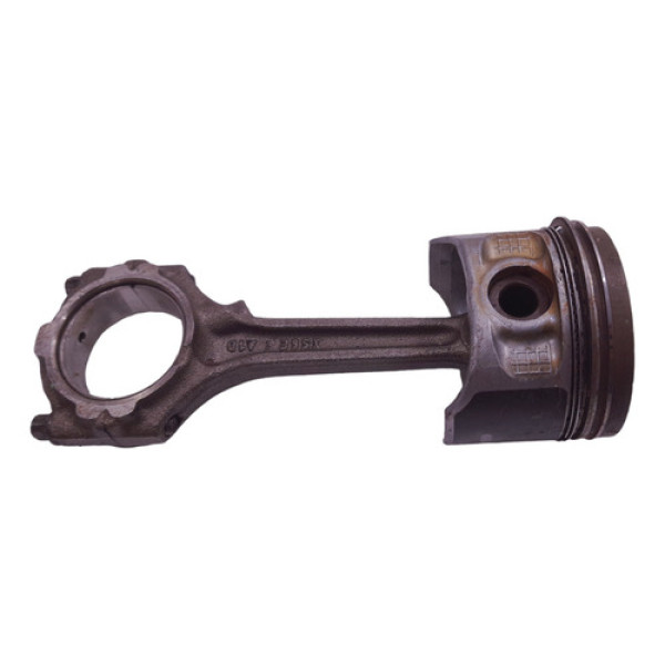 Pistão E Biela Ford Fiesta 1.0 8v Zetec Flex 2002 A 2006