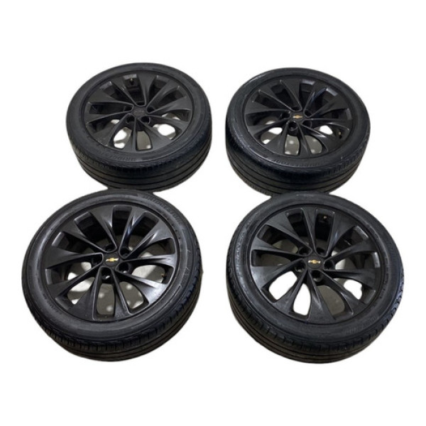Jogo Rodas Com Pneus Gm Cruze 215/50 Aro 17 5x105 2017 