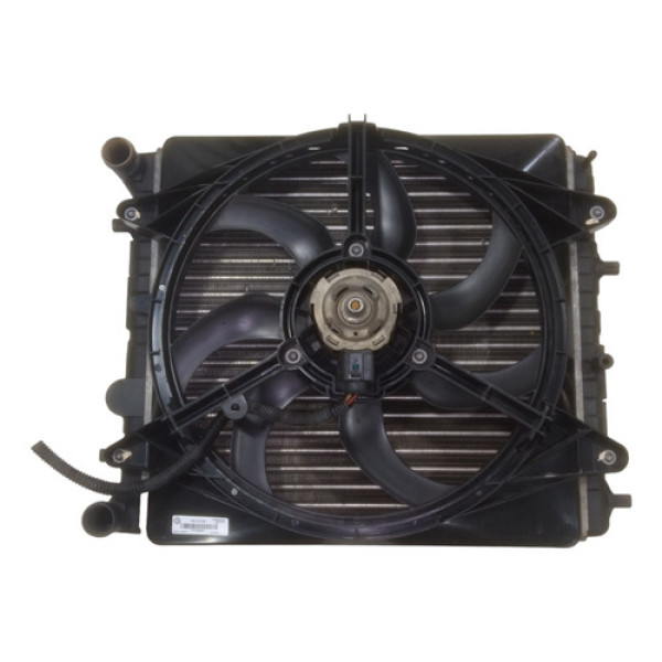 Radiador Água Manual C/ Ventoinha Vw Fox Gol G5 G6 2008-2016