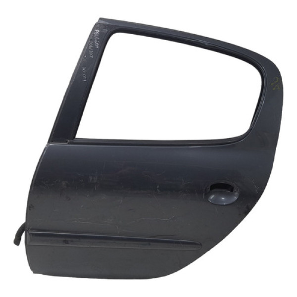 Porta Traseira Esquerda Peugeot 206 207 2001 2002 A 2014 @