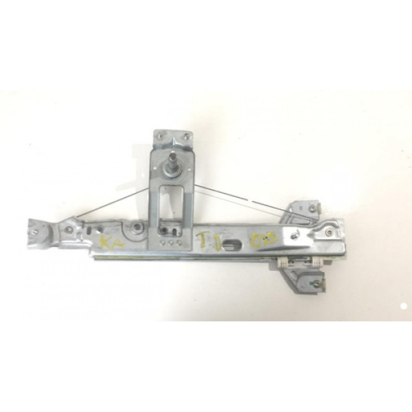 Máquina Vidro Manual Traseira Direita Ford Ka 2012 A 2017