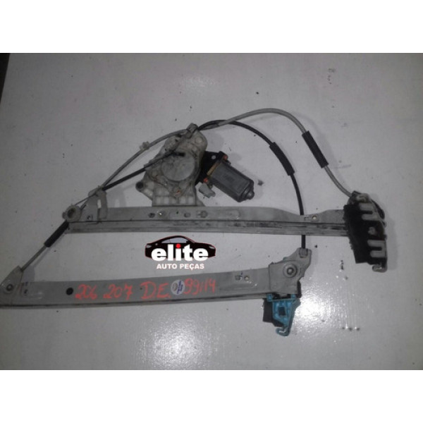 Máquina Vidro Elétrico D/e Peugeot 206 207 1999 2000 A 14