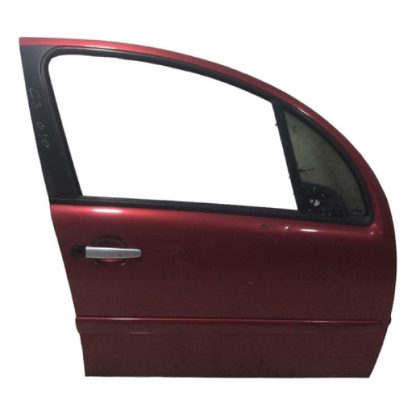 Porta Dianteira Direita C3 2003 A 2008 2009 2010 2011 2012