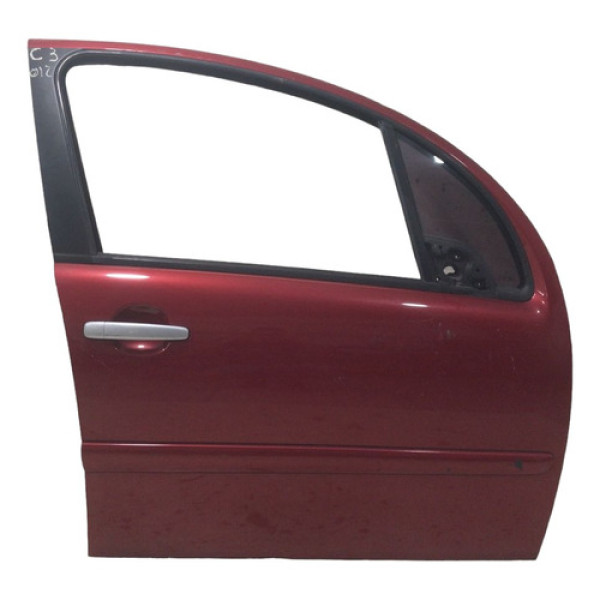 Porta Dianteira Direita Citroën C3 2003 2004 2005 A 2012
