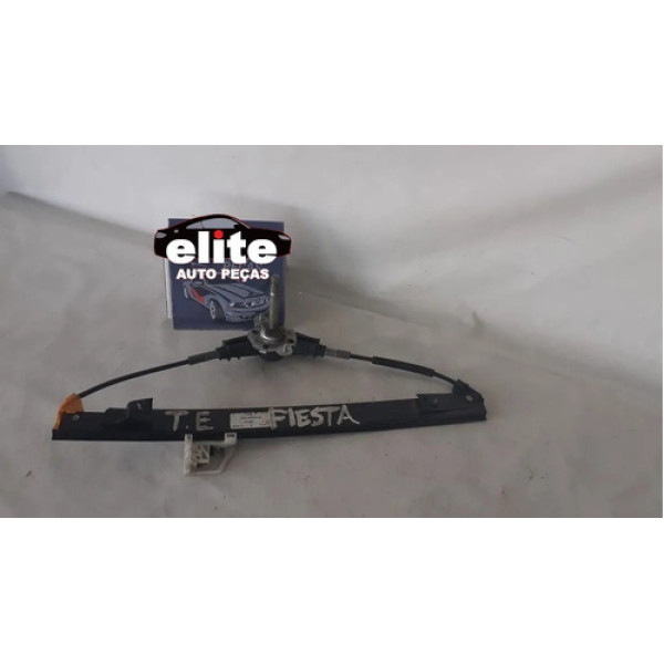 Máquina Vidro Manual T/e Fiesta 2006 2007 08 09 10 2011 2012
