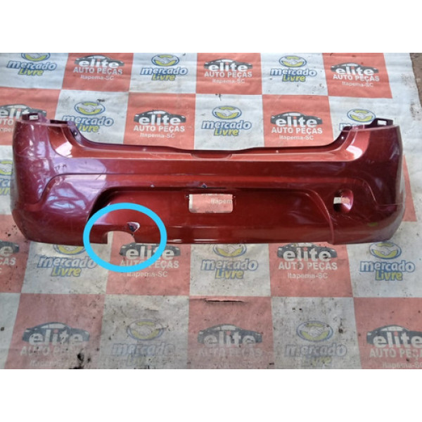 Para Choque Traseiro Renault Sandero Ano 2008/2009/2010/2014