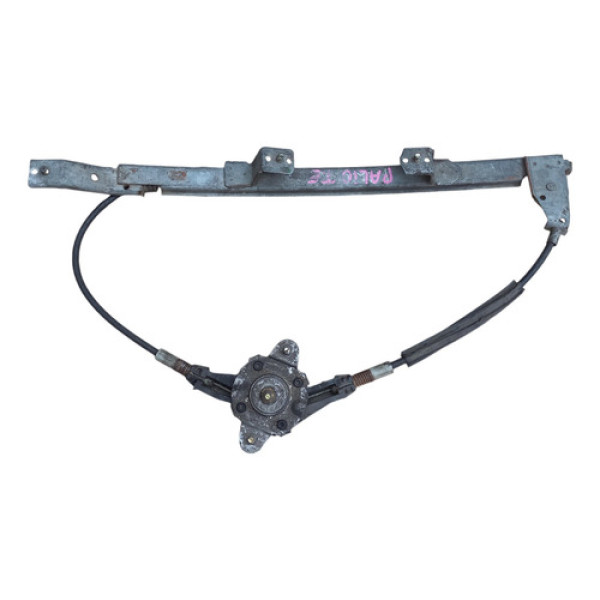 Máquina Vidro Manual Traseira Esquerda Fiat Palio 1996-2000