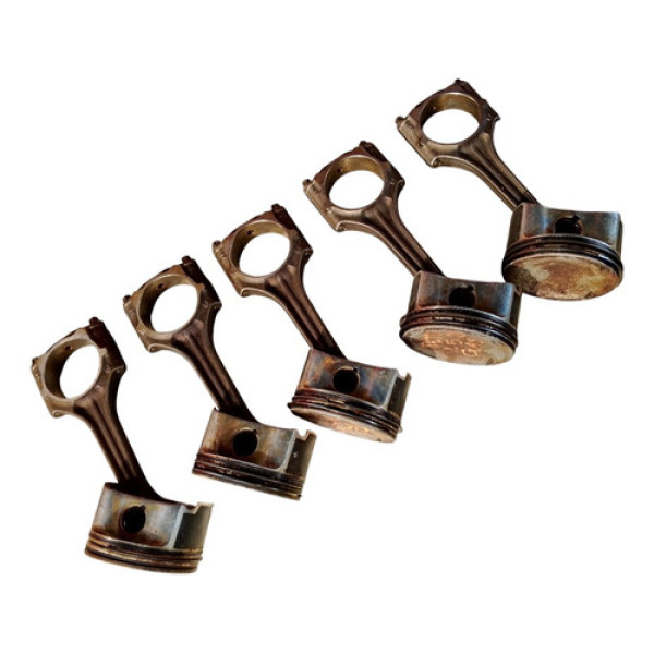 Jogo De Pistão Biela Volkswagen Jetta 2.5 20v 2007 À 2010