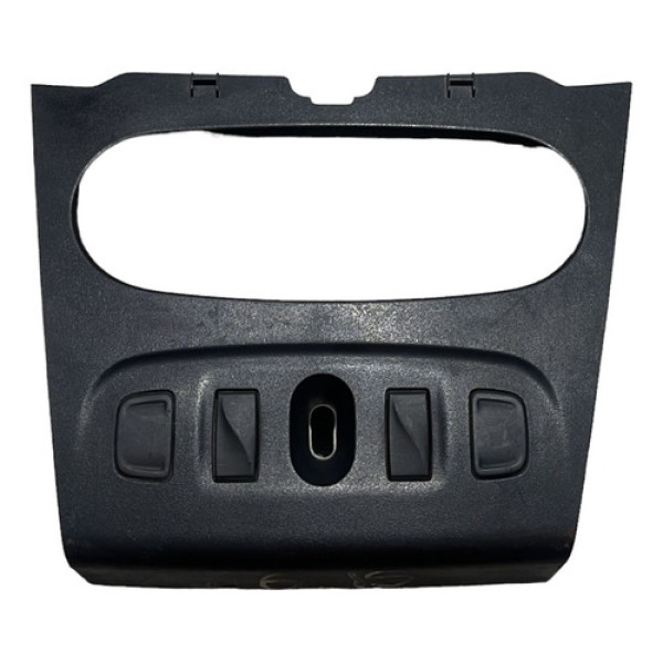 Moldura Painel Frontal Com Botões Sandero Logan 2015 A 2019