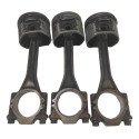 3 Pistão E Biela Volkswagen Gol G3 1.0 8v Mi 2003 A 2009 