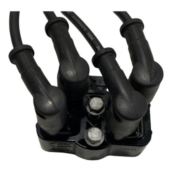 Bobina Ignição C/ Cabos Fiat Mobi 1.0 4cc 8v 2016 A 2020 