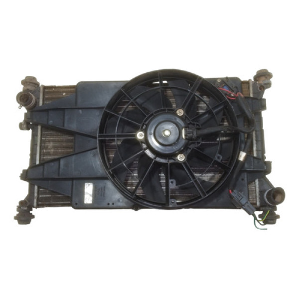 Radiador Água Manual C/ Ventoinha Ford Focus 1.6 2003 A 2008