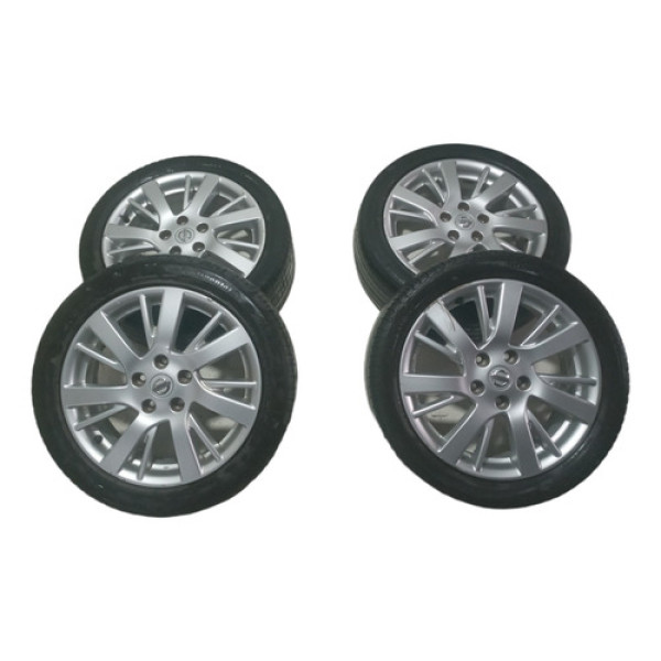 Jogo De Rodas Com Pneus Nissan Sentra 205/50 R17 5x114