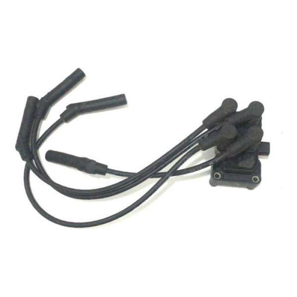 Bobina Ignição C/cabos Fiesta Ka 1.6 8v Flex  2007 A 2013