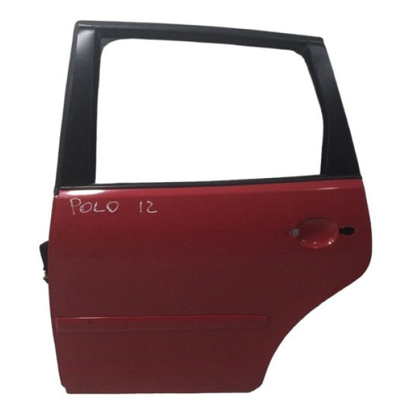 Porta Traseira Esquerda Vw Polo Hatch 2002 2003 A 2014 @