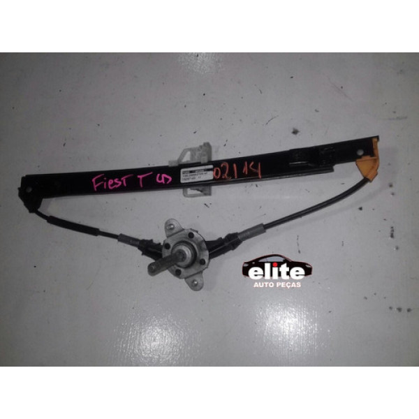 Máquina De Vidro Manual Ford Fiesta 2002 2003 2004  A 14